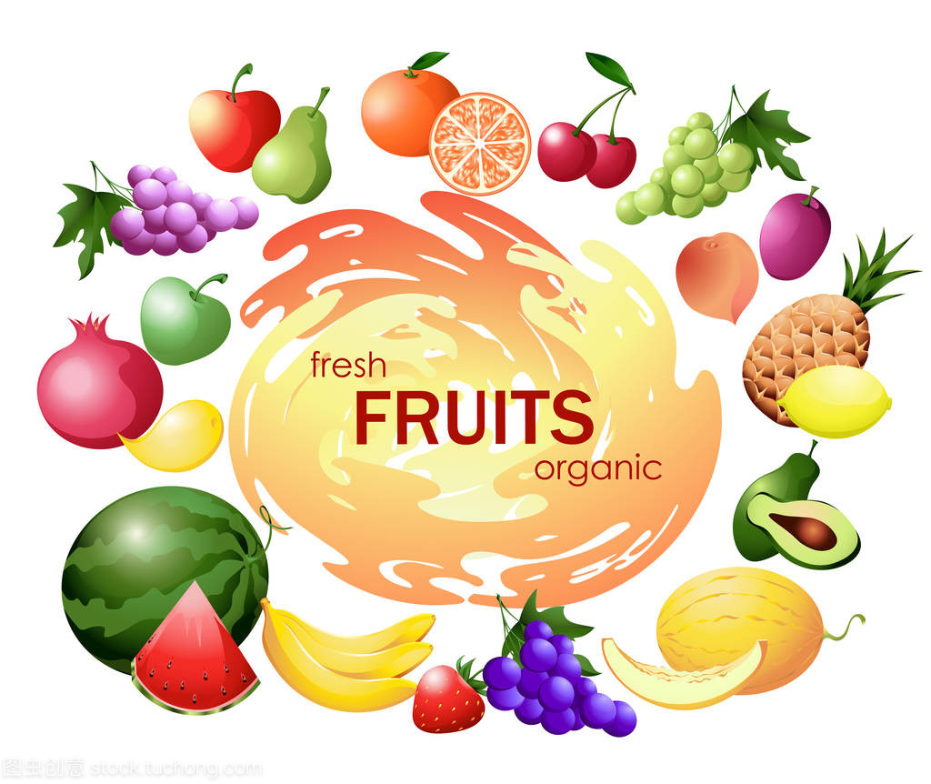 水果的組成 自然的甜蜜饋贈